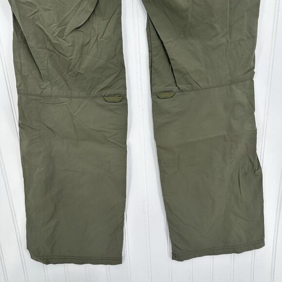REI Pants Womens 4 Roll Up Convertible Green Hiking Gorpcore Trail Outdoor *Spot - Picture 6 of 14